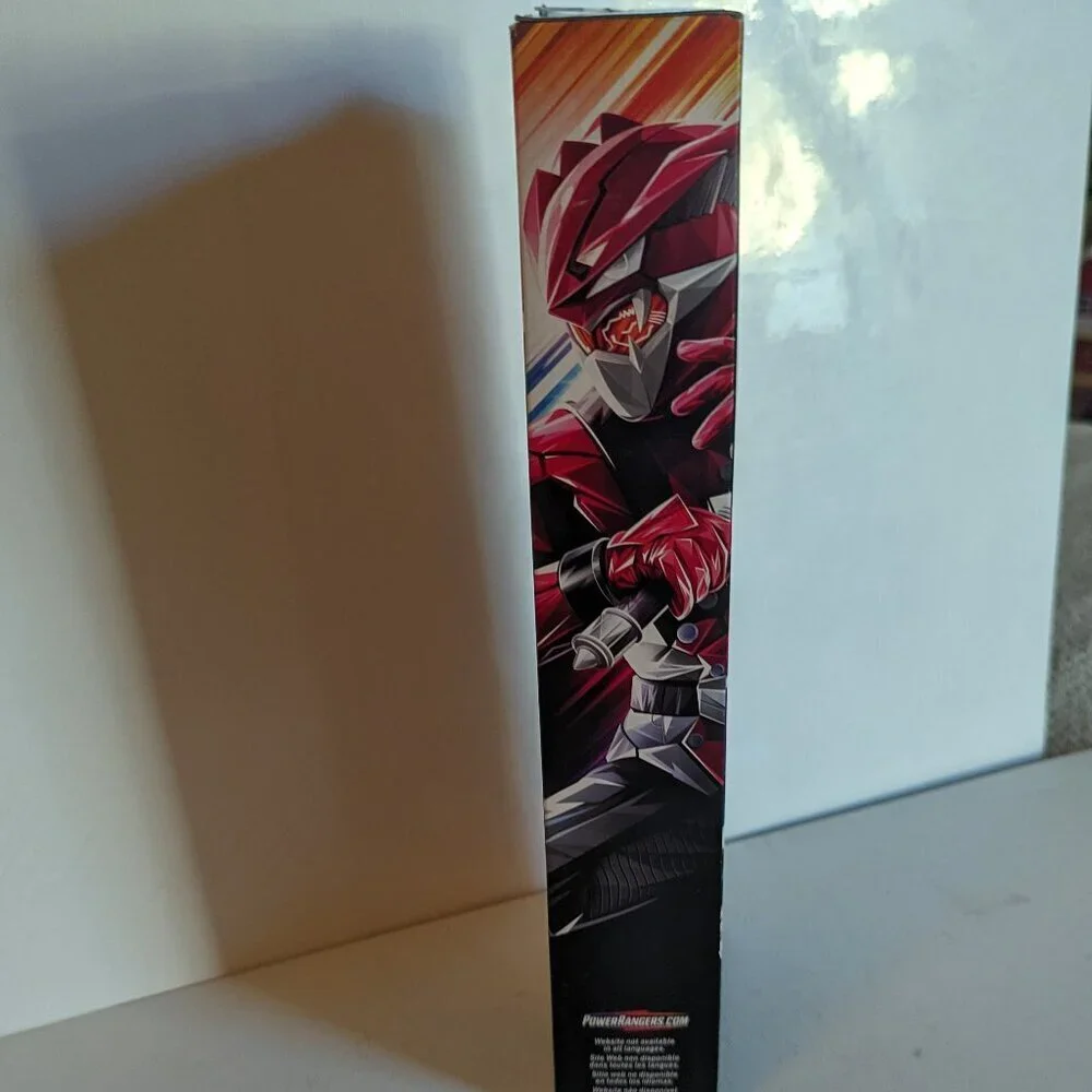 NWT Power Rangers Cybervillain Blaze Red Action Figure Beast Morphers Hasbro NIB